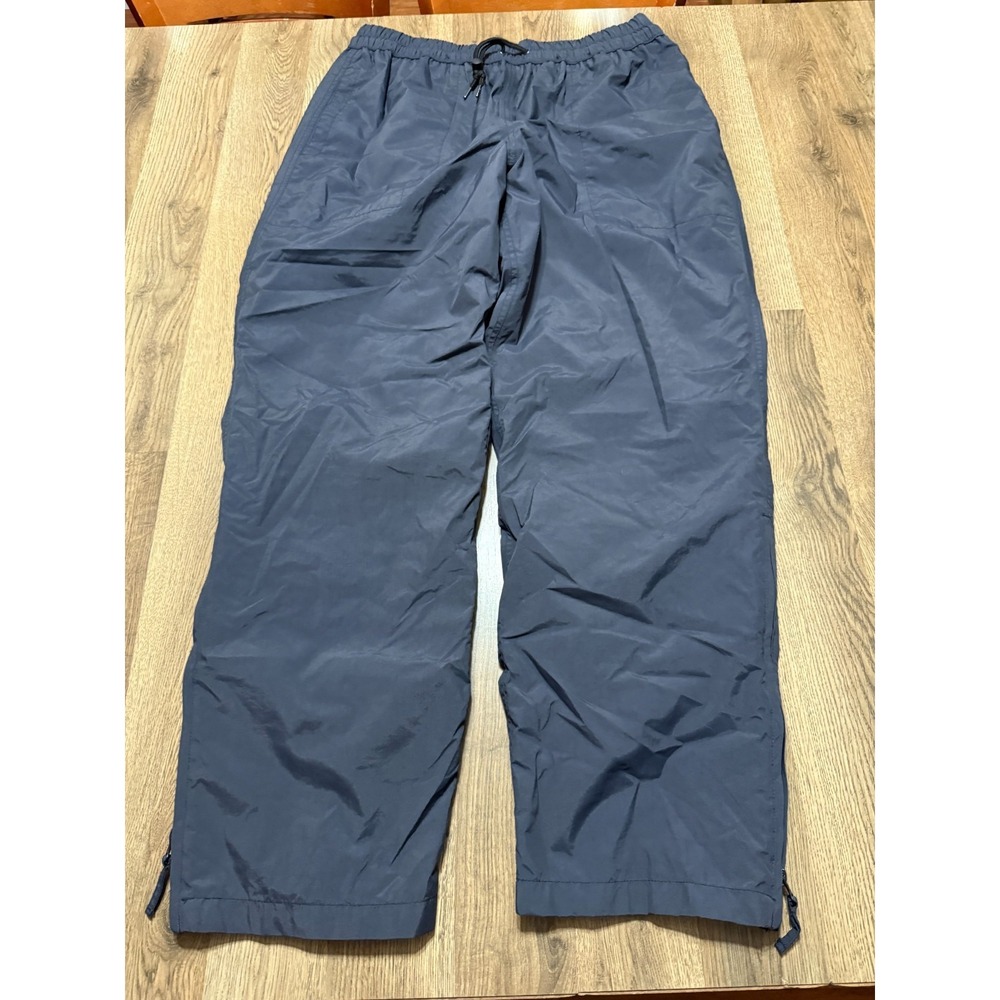 Walls Pants, Men's Size XL, Black, Windbreaker Pants, Pull On 44" Length